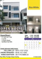 Open House di Ruko Summagung 3 Blok E3 Hari Sabtu & Minggu, Tanggal 12 - 13 Mei 2018