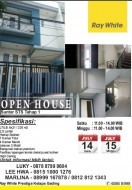 Open House di Sunter STS Tahap 1 Hari Sabtu & Minggu, Tanggal 14 - 15 Juli 2018